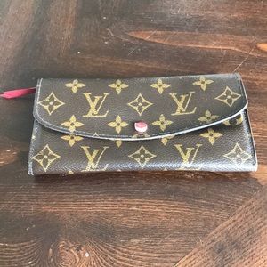 Louis Vuitton Emilie Rouge Wallet